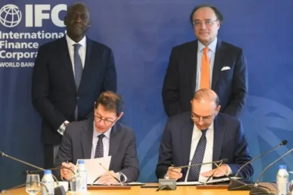 The State Bank of Pakistan (SBP) has signed an agreement with the International Finance Corporation to strengthen local currency financing and support private sector growth in Pakistan. — Photo courtesy SBP/X