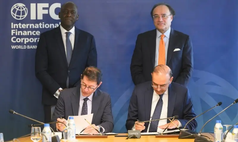 The State Bank of Pakistan (SBP) has signed an agreement with the International Finance Corporation to strengthen local currency financing and support private sector growth in Pakistan. — Photo courtesy SBP/X