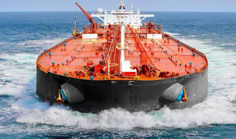 he cargo arrived aboard the Suezmax vessel MT Pegasus off Balochistan’s coast.