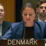 Denmark’s Deputy Permanent Representative to the United Nations Sandra Jensen Landi. — Screenshot courtesy UN WebTV website