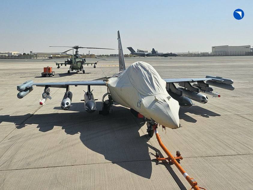 Yak-130M Combat Trainer at Dubai Air Show 2025