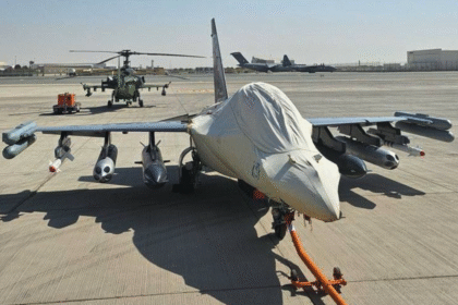 “Upgraded Russian Yak-130M combat trainer aircraft preparing for international debut at Dubai Airshow 2025”