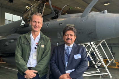 French naval commander Captain Jacques Launay speaking at an Indo-Pacific defense conference, confirming Rafale losses in the May 2025 India-Pakistan air battle were due to operational mistakes, not technological shortcomings.