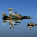Pakistan Air Force JF-17 Thunder fighter jet in flight representing the possible defense sale to Bangladesh and Pakistan's growing role as international arms supplier